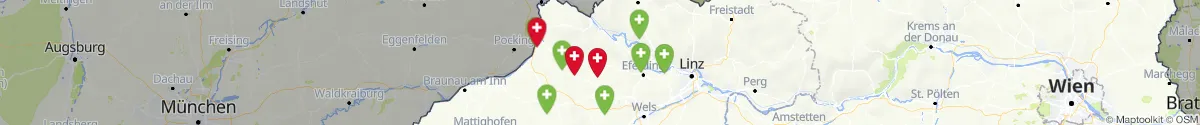 Map view for Pharmacies emergency services nearby Vichtenstein (Schärding, Oberösterreich)